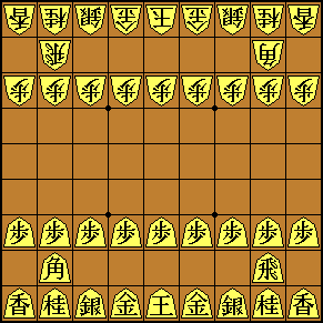 Shogi - the Japanese form of chess